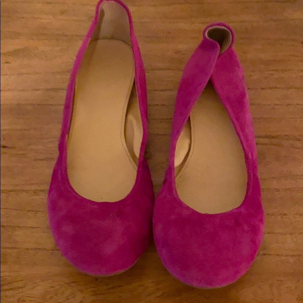 Jcrew Suede Flats Size 7